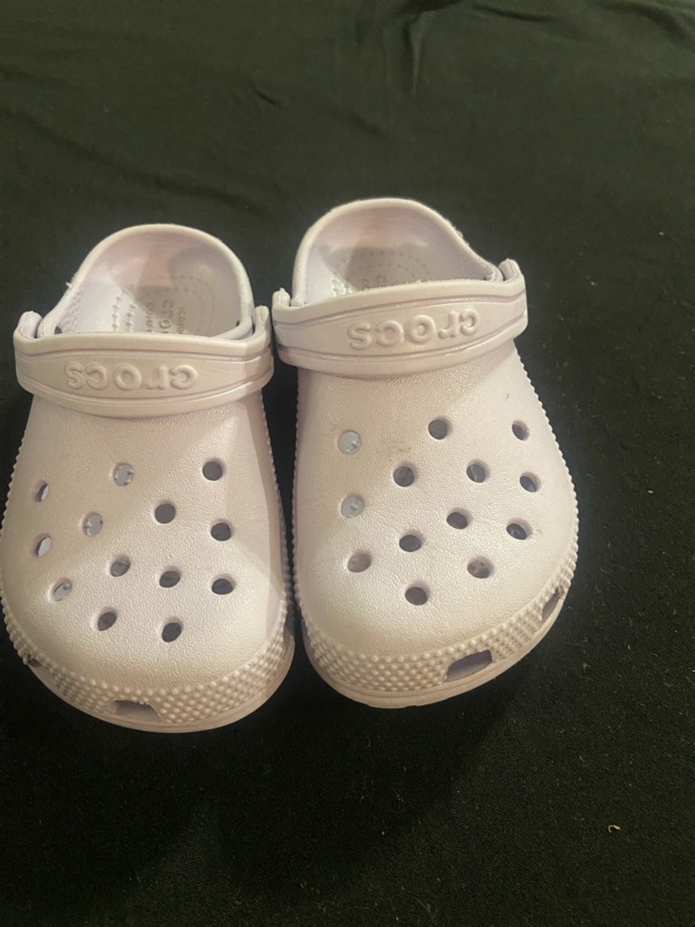 CROCS Kids Classic Clog in Pale Pink